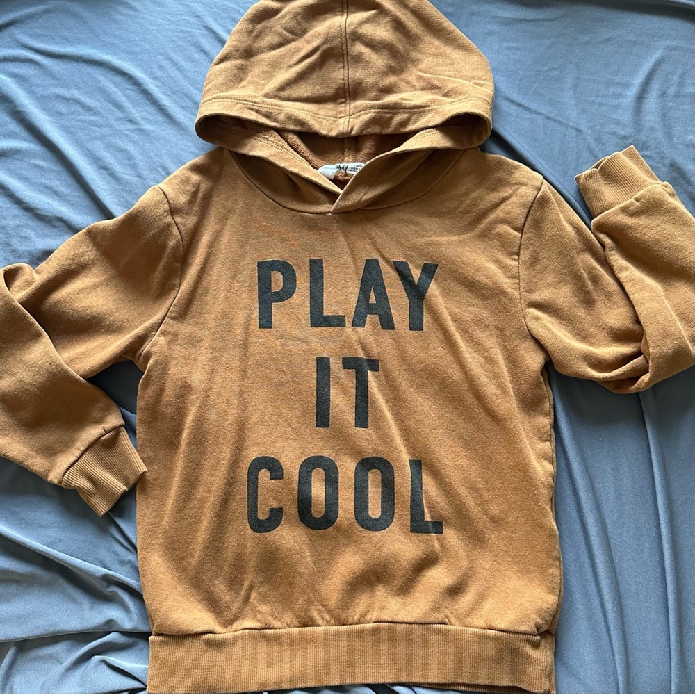 🔵 3/$20 Dark Tan/Camel “Play It Cool” Hoodie